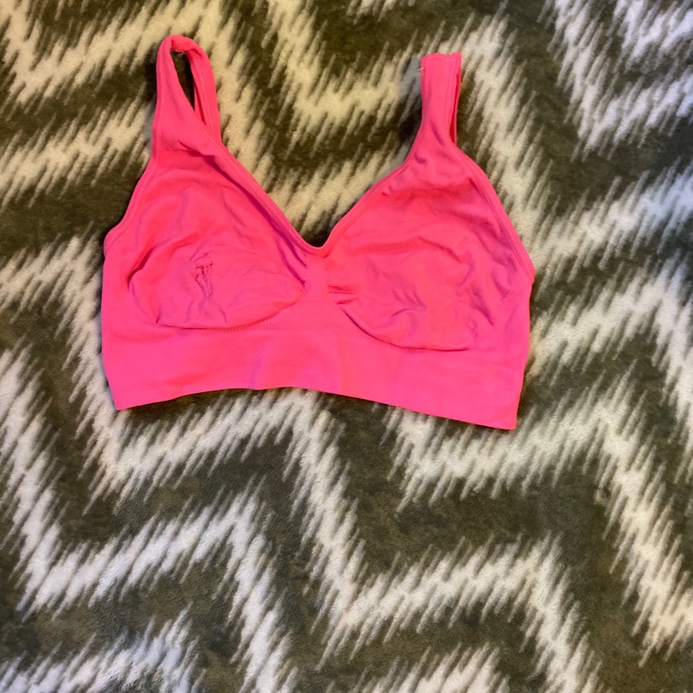 Hot Pink Sports Bra/Bra Top